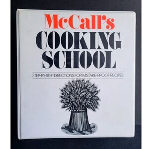 McCall's Cooking School Binder‎ #2 Vintage Recipe Book Xerox Education VIDEO